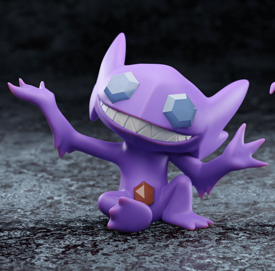 Sableye Rake Sableye sentado – Don Pipo
